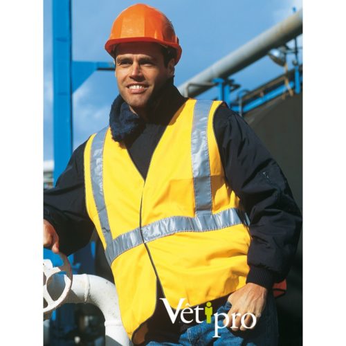 Gilet Signalisation Haute visibilité Jaune - Singer – Image 2