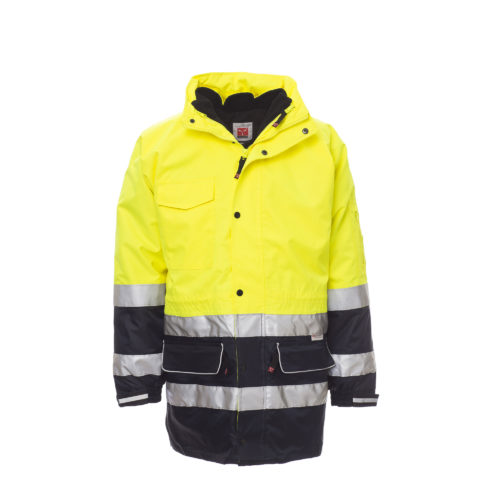 Parka quatre usages Haute Visibilité Security - Payper
