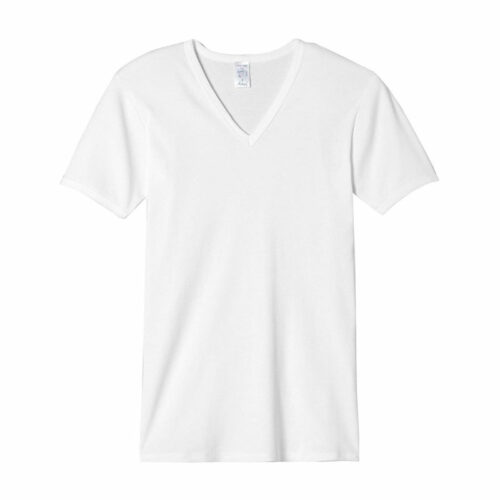 Maillot de corps MC col V - 45633 – Image 3